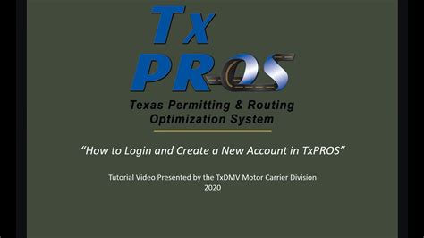 txpros permits login.